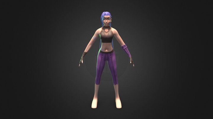 Jinx | Arcane 3D Model