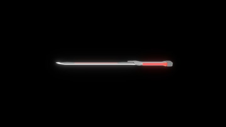 Black Blade 3D Model