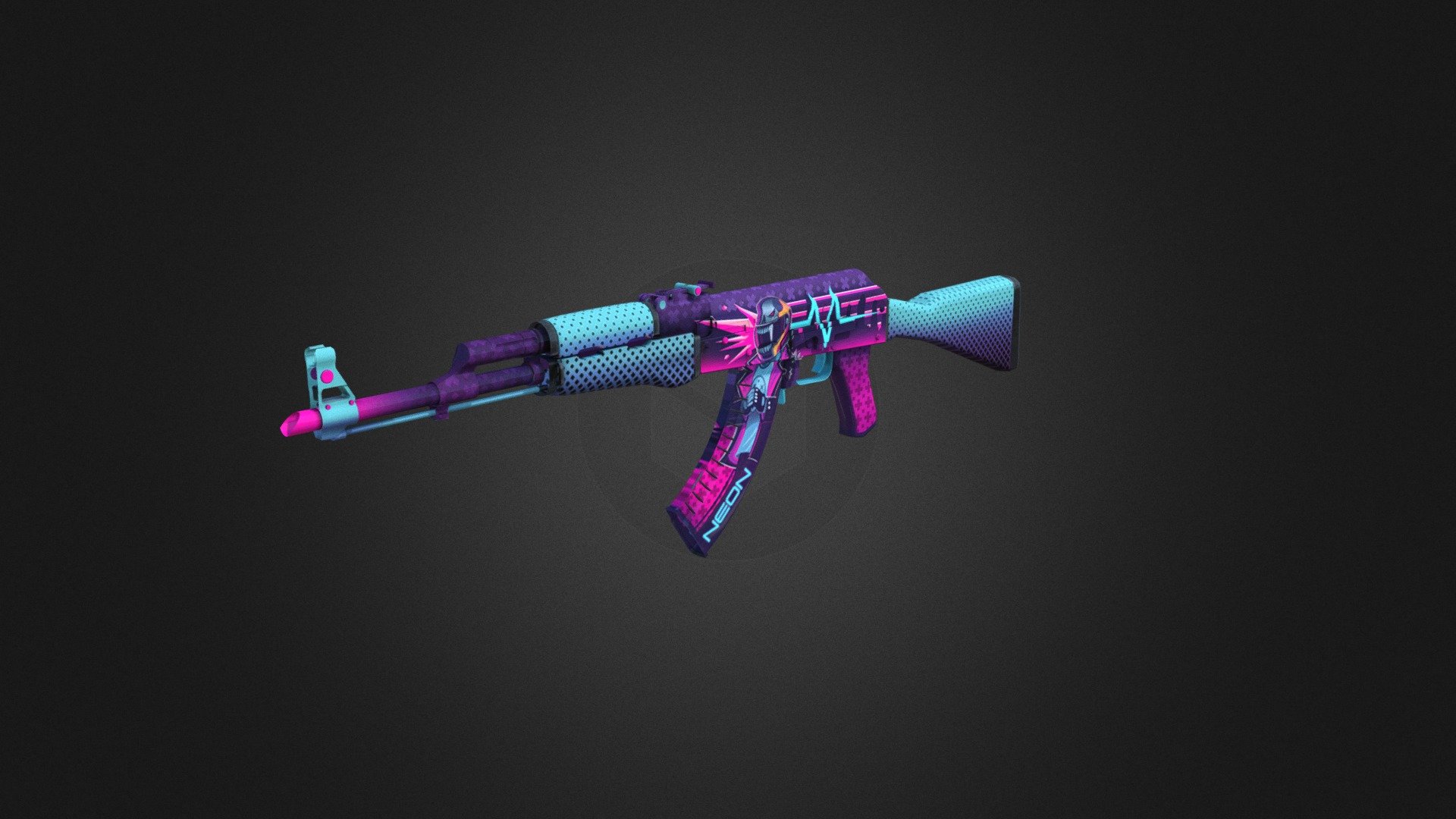 AK-47  Neon Rider Wallpaper : r/csgo