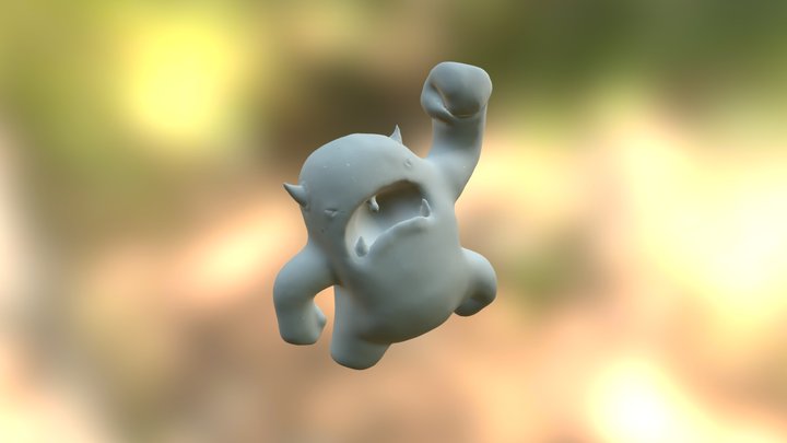 My Melvin Sculpt Decimate 3D Model