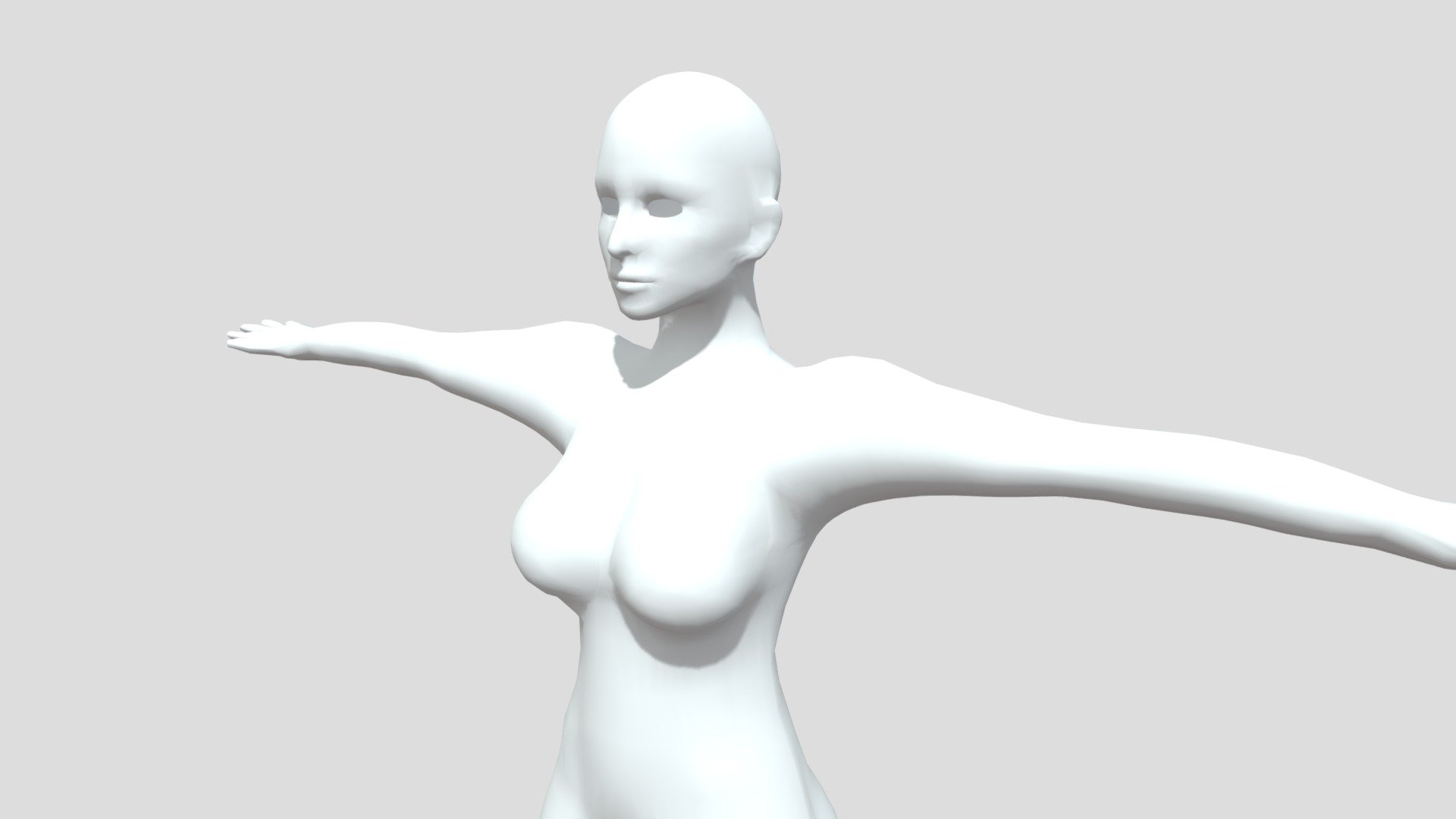 Female Body Retopoed