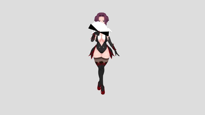 Mirellia Q Melromarc (queen of tate no yusha) 3D Model
