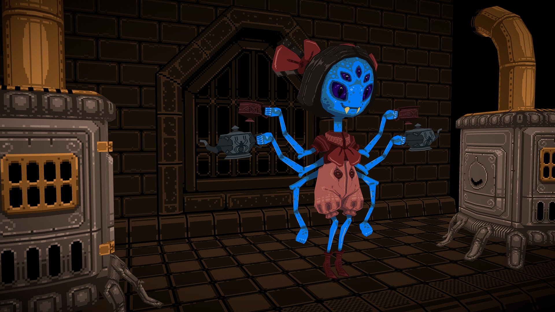 Undertale Muffet - Delta Ex version - 3D model by MaxDeaconVR [baa38c7 ...