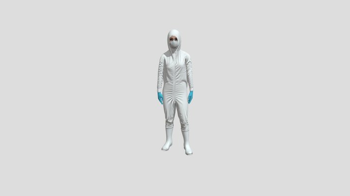 STANDING NURSE 3D Model