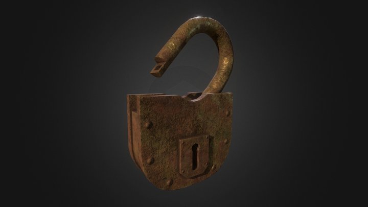 Hanging Lock 3D Model