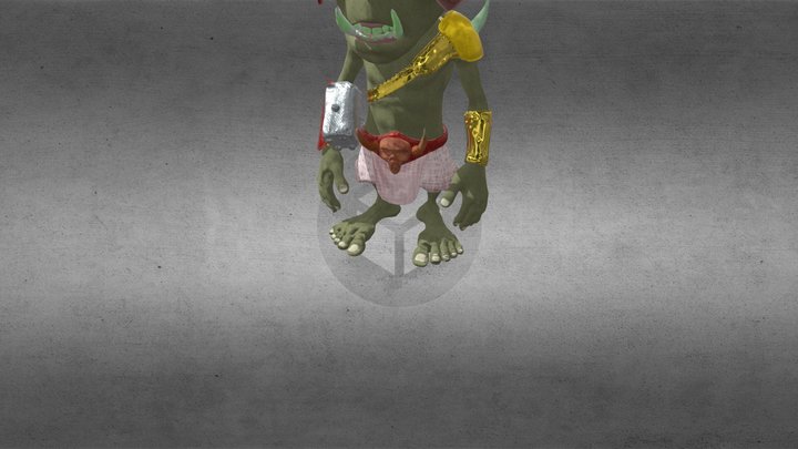 Orc 3D Model