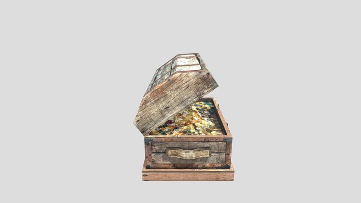 Treasure Chest – Gratis 3D-model STL