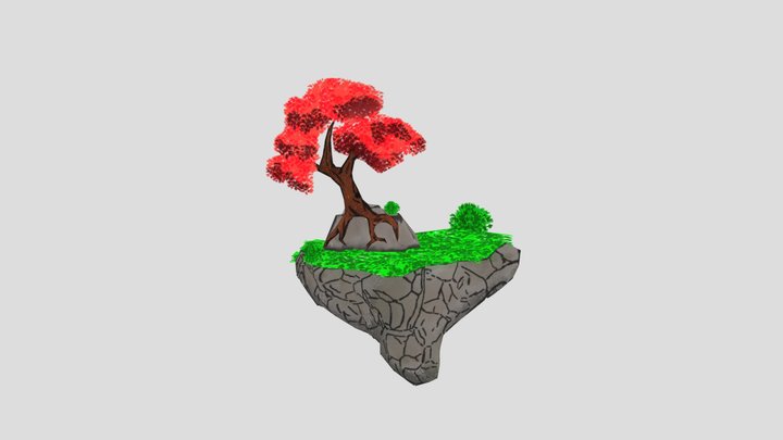 Arbol Otoño2.5d 3D Model
