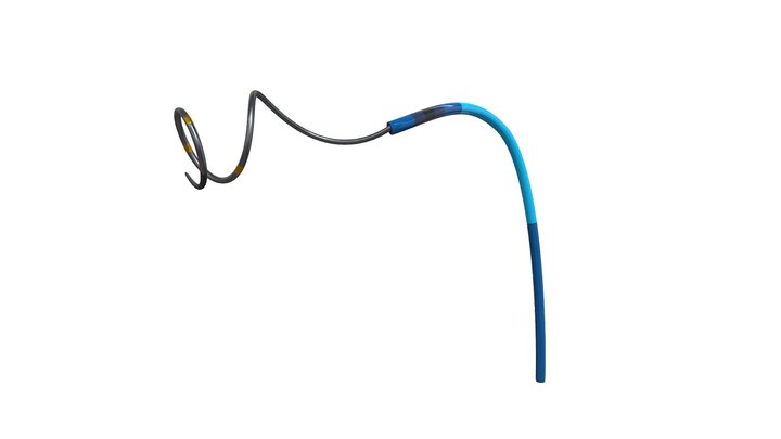 2.Spyral Catheter 3D Model