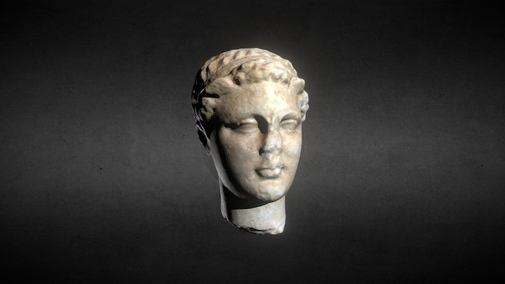Portrait of Boy from Sparta 3D Model