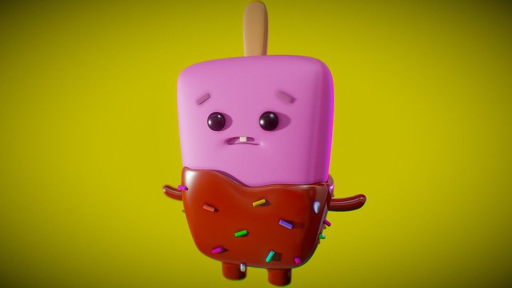 Lolly In Distress 3D Model