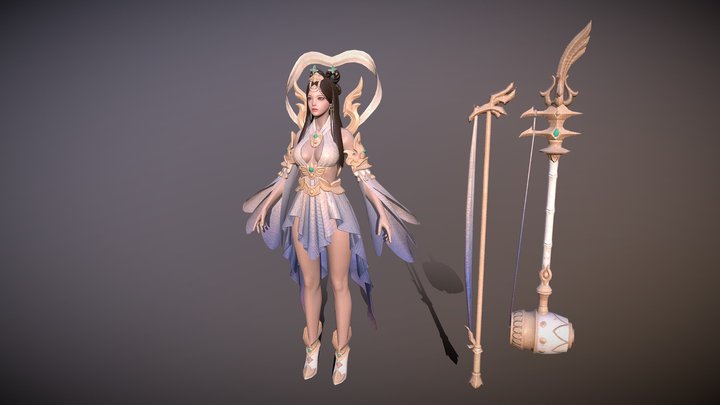 三国blade_1 3D Model