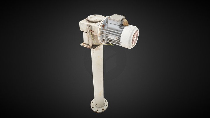 Electric Engine 3D scan