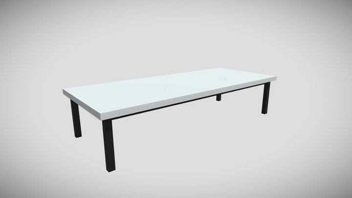 Large Table 3D Model