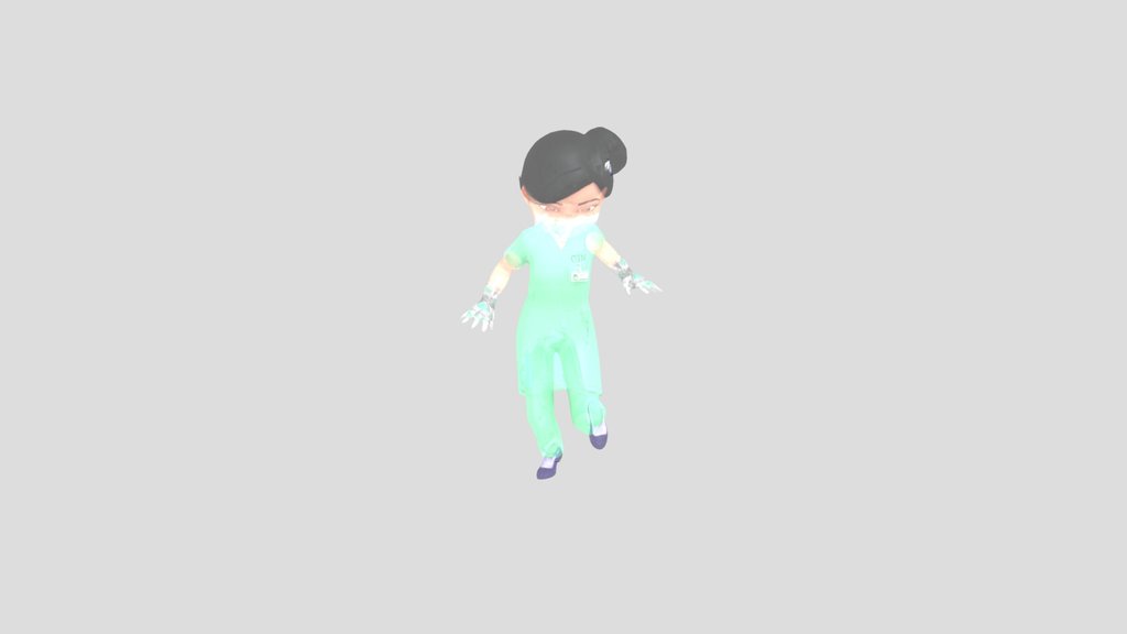 Meshy_AI_ Masked_ Nurse_in_ Green_biped (3)