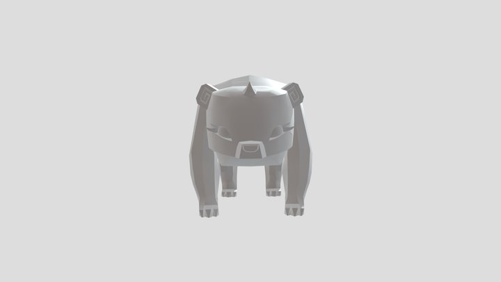 Grizzly Bear AJPW – Modello 3D gratuito STL