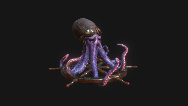 Kraken 3D Model