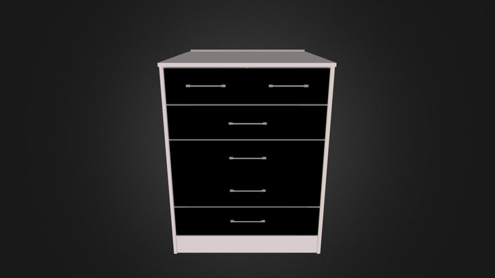Chest Of Drawers 3D Model