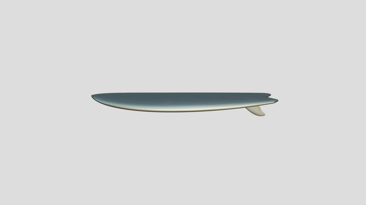 Tabla Surf Retro Fish 6´5" 3D Model