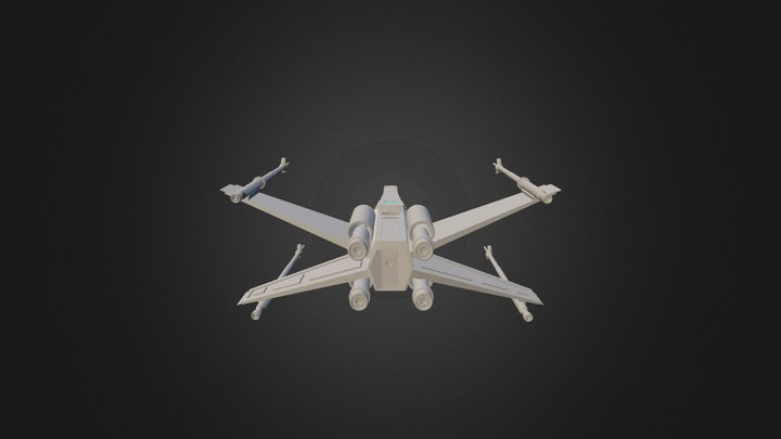 X-Wing 3D Model