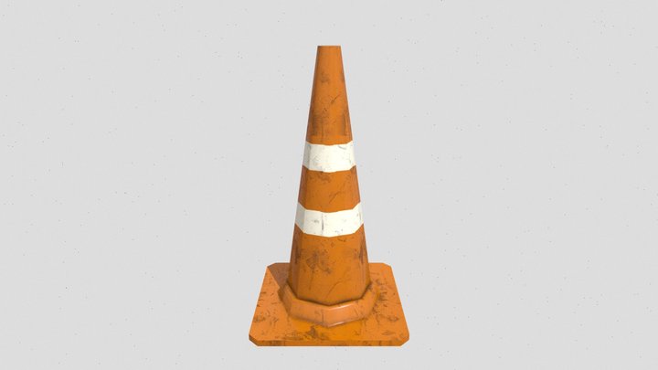Traffic Cone (lowpoly)