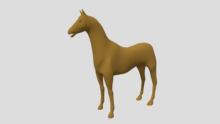 Horse 3D Model