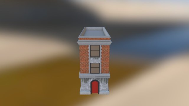 Ghostbuster's Fire House 3D Model