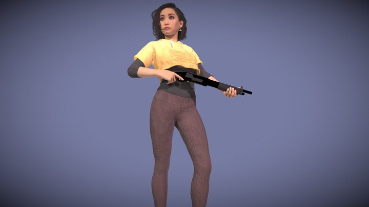 Kaitlyn Ka The Quarry 3D Model