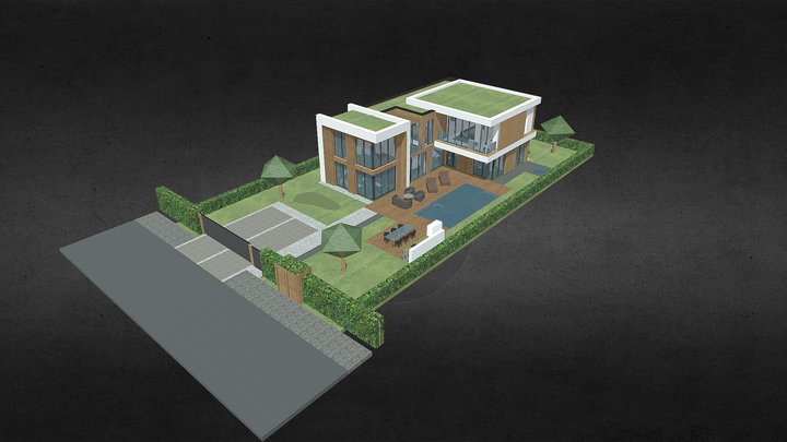 Villa_02 3D Model