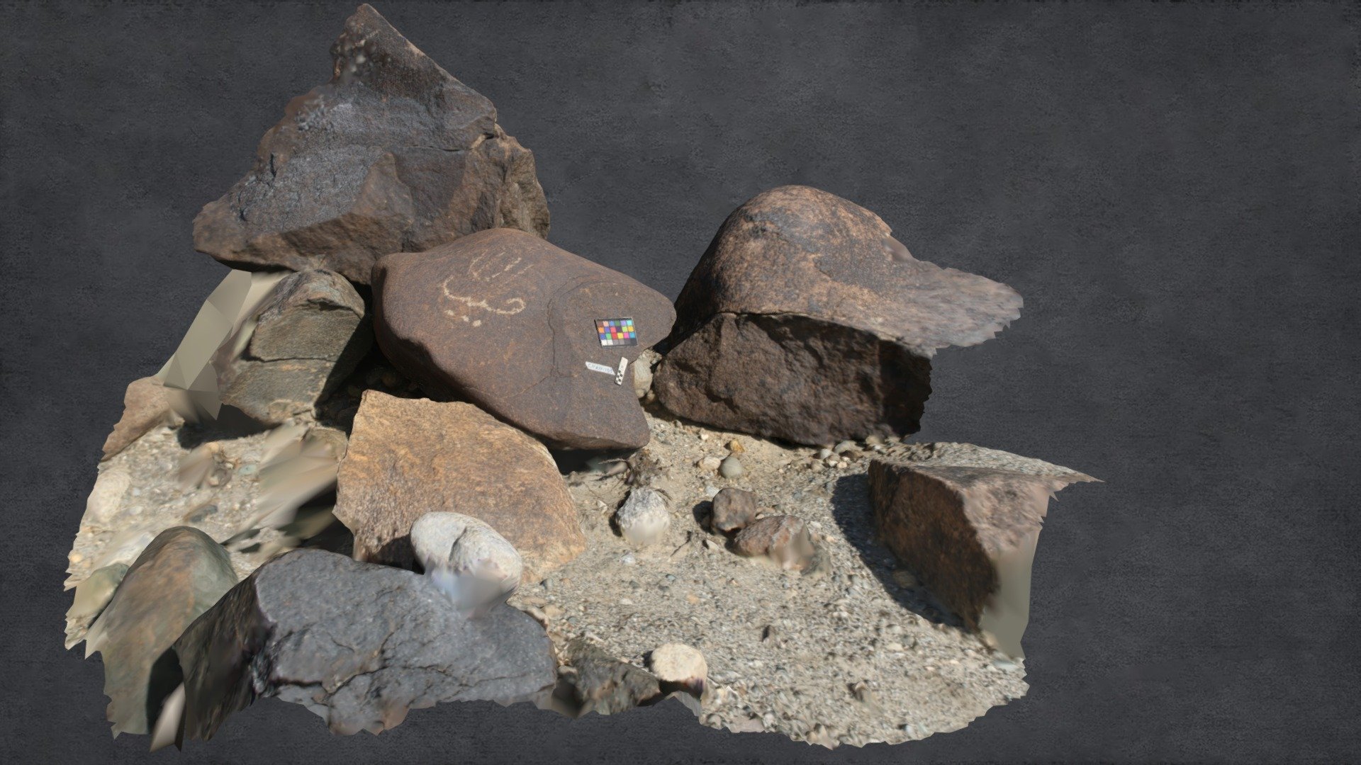 Rock Carving at Chilas 13 (Rock 139) - 3D model by cvlablums [baaf4f1 ...