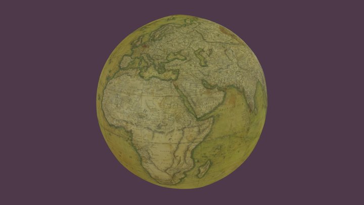 Terrestrial globe o 3D Model