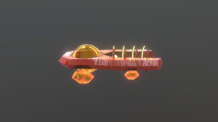 Railgun 3D Model