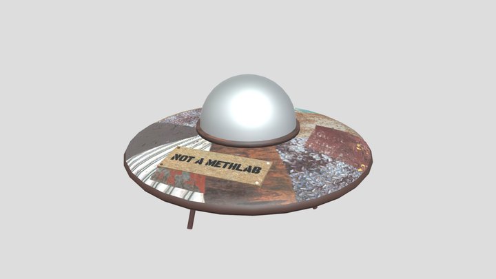 "Not a methlab" - Methlab UFO 3D Model