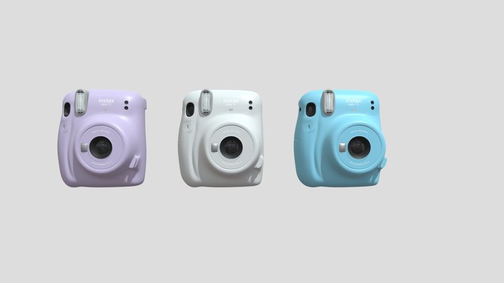 Fujifilm Instax Mini 11 Instant Camera 3D Model