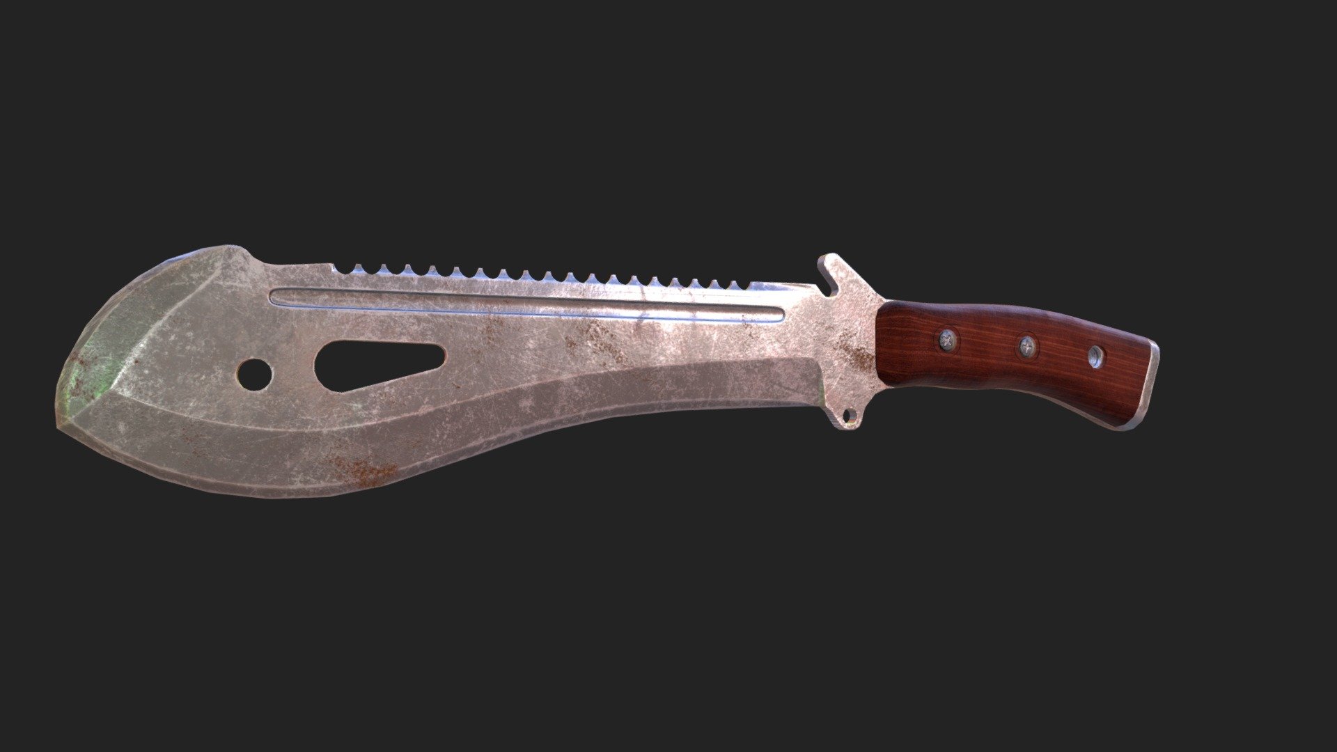 Kykri Knife — Sketchfab embed 3D viewer