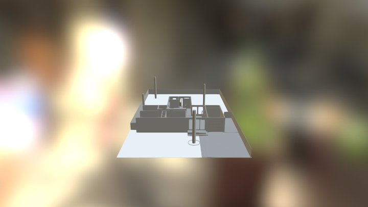 Combined House Model 3D Model
