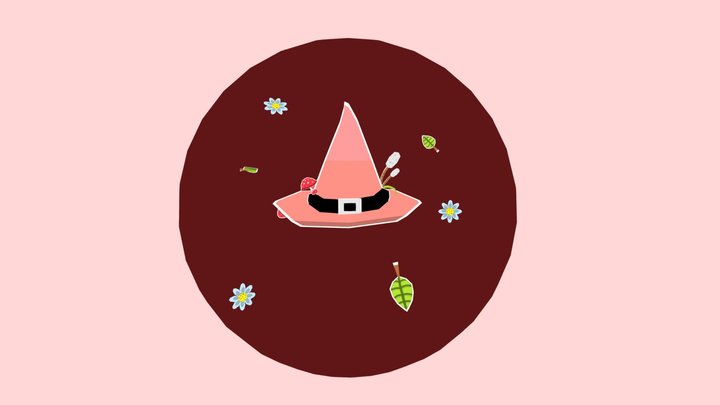 Witch's Hat 3D Model