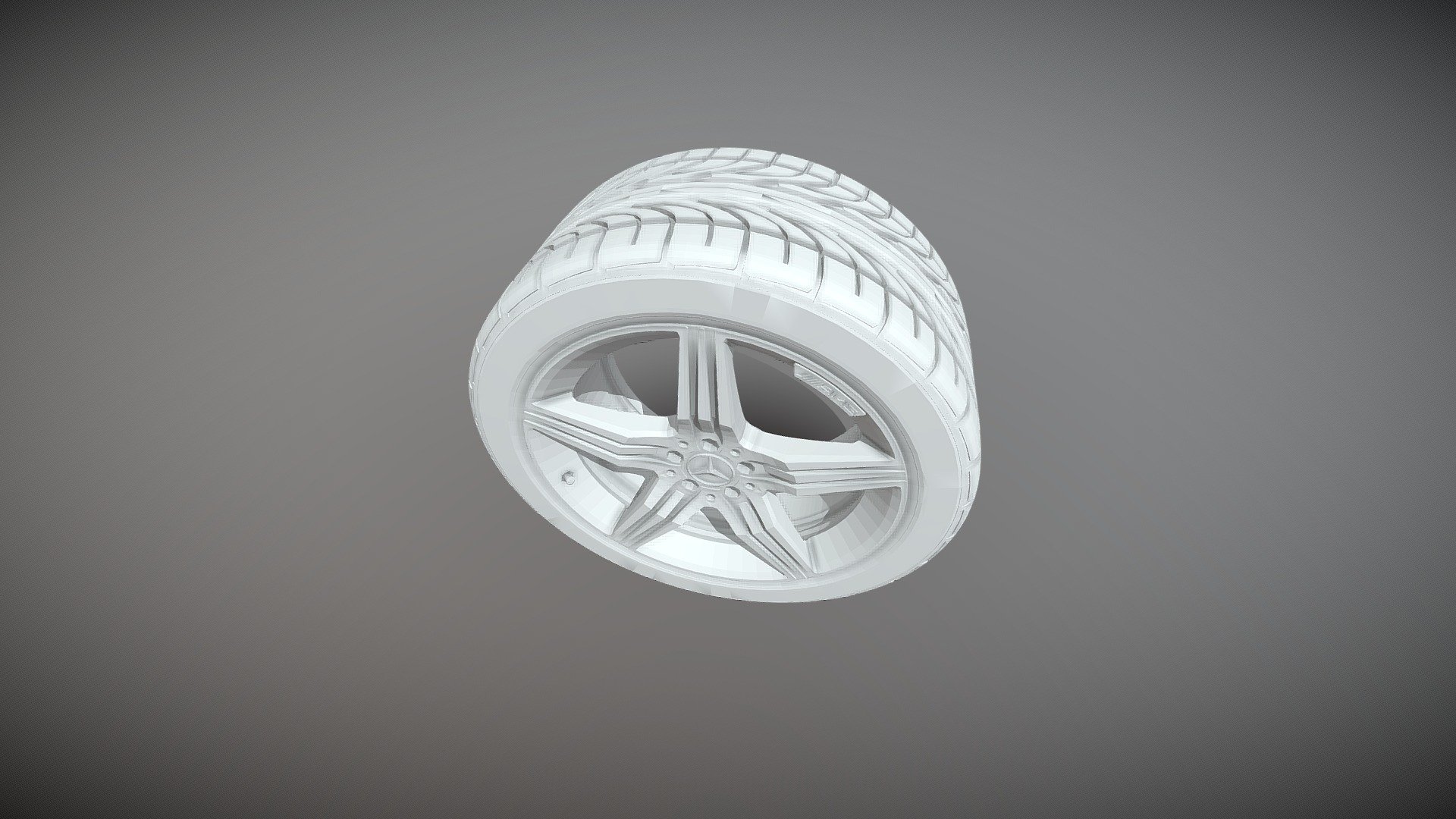 mercedes_amg_wheel - 3D model by goodreamtr [bab36bf] - Sketchfab