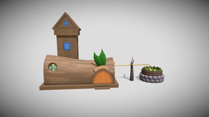 Honey Producer 3D Model