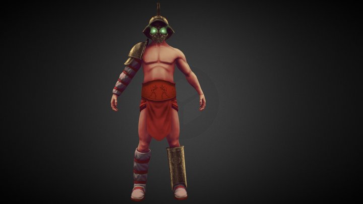 immortal murmillon 3D Model