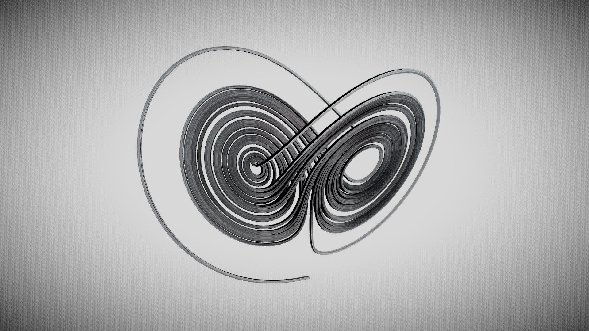 Strange Attractor : Lorenz 1