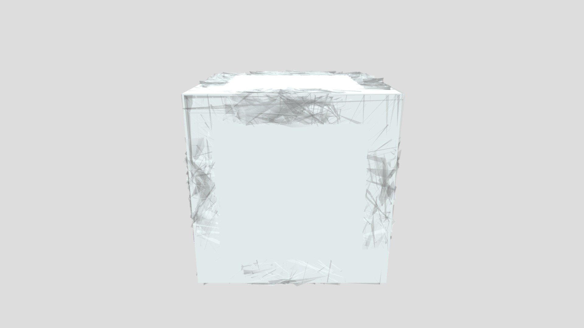 Burning Cube