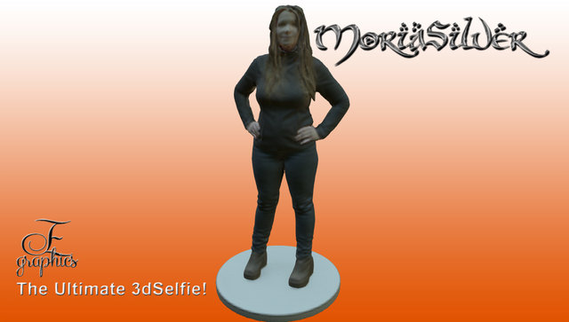 Donna Standing 3D Model