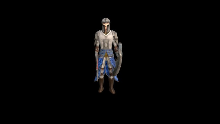 Leader of Ravengor army (Ravengor (2020, Unity)) 3D Model