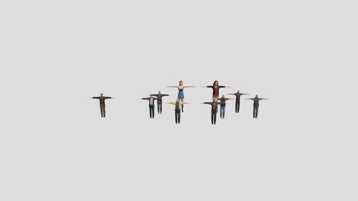 Characters 3D Model