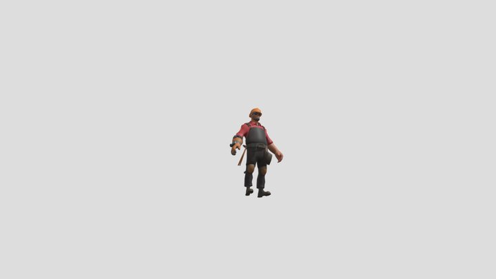 Engineer tf2 3D Model