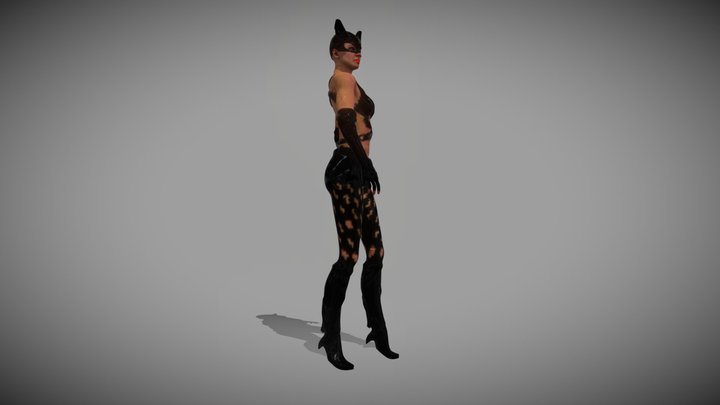 Catwoman 3D Model