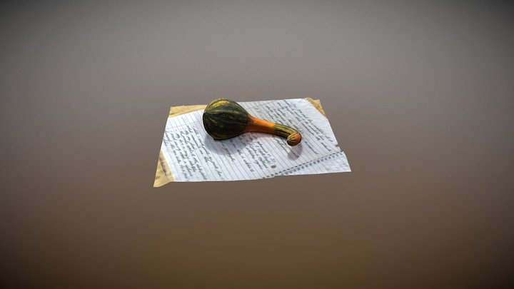 Gourd Zip 3D Model