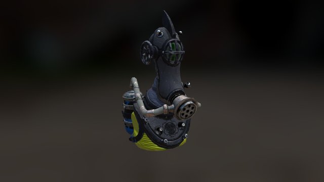 Space Explorer (Texturing) 3D Model