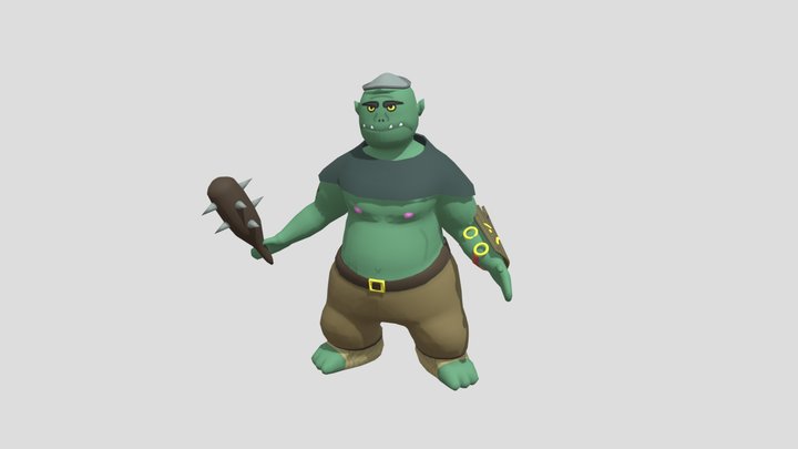 Character: Big Enemy 3D Model